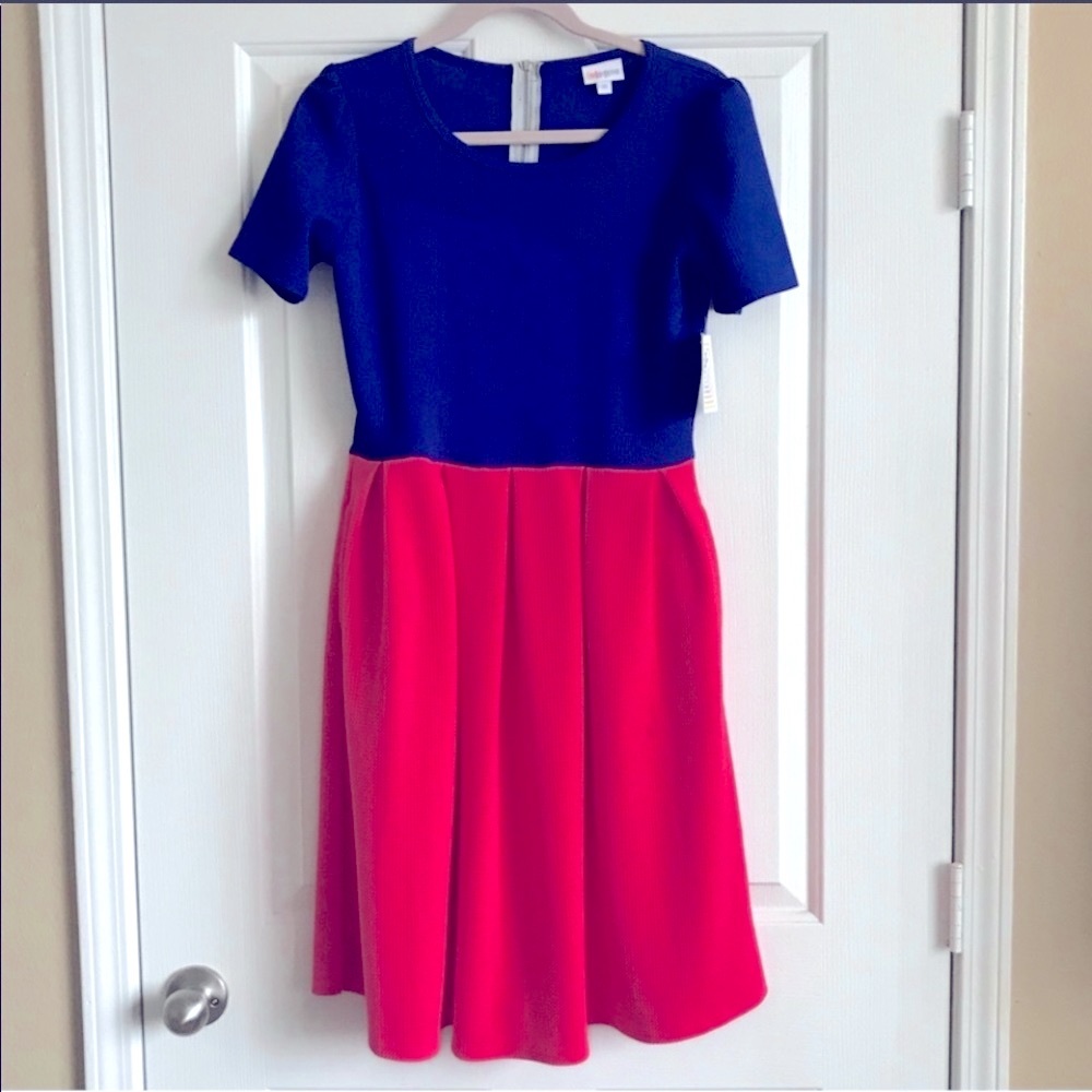 NEW LuLaRoe Color Block Dress